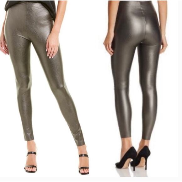 Commando Leggings XL Bronze Perfect Control Faux Leather - Picture 1 of 9